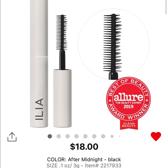 ILIA Makeup Ilia Mascara Mini Size Poshmark